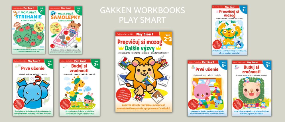 Play SMART - Gakken pracovné zošity